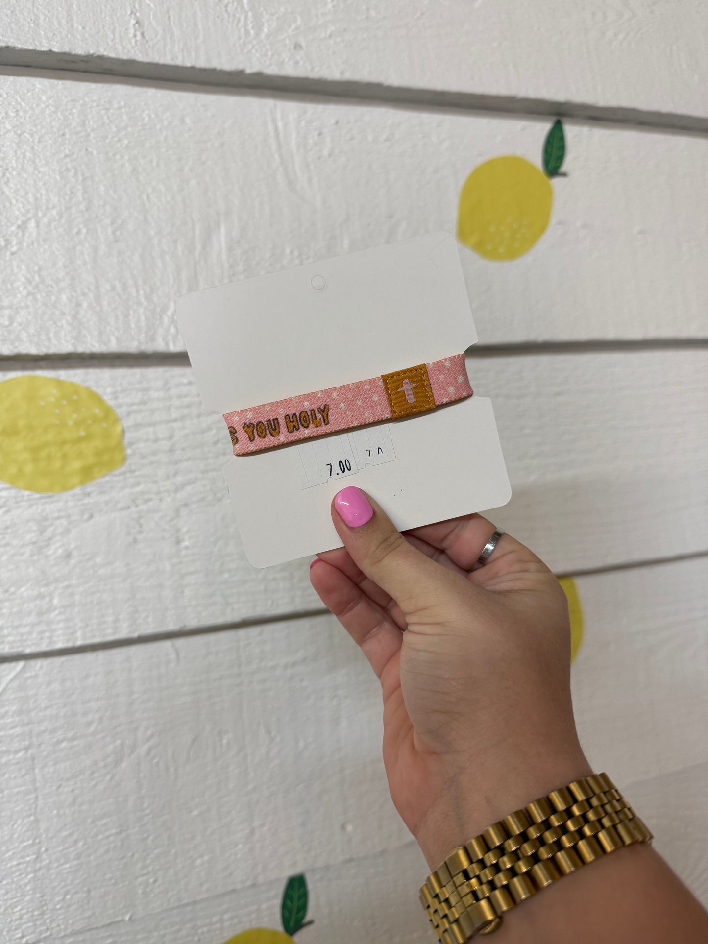 Do More Of What Makes You Holy - Stretchy Bracelet